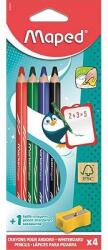 Maped 4 db-os törölhető táblaceruza készlet hegyezővel (IMA833800)