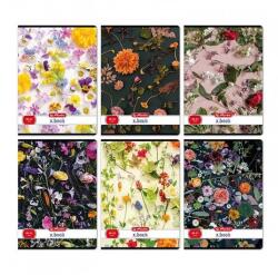 Herlitz A4-es sima füzet 32 lapos Flowers - többféle (400200690)