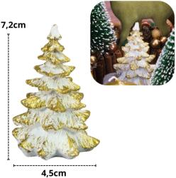  Poly fenyőfa fehér-arany