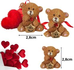  Poly ülő macik csillaggal 2db/csom