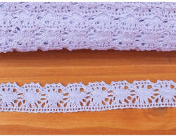 Levendula pamut csipke 2cm*2m - papelito