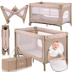 Lionelo Gyerek utazóágy összecsukható járóka táska Lionelo Jasmin Easy (montaż bez narzędzi, materac, 0-36 miesięcy)