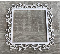 Karton dekoratív kivágás - keret - 1 db (Karton kivágás)