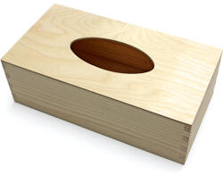  Fa szalvétás doboz (Fa termékek decoupagehoz)