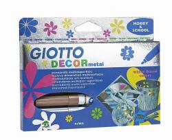  Filctollak GIOTTO DECOR metal / 5 szín (Filctollak)