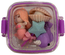  Radír Lányos szett lila dobozban