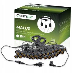Lumileds Kerti girland Kültéri Lánc Fényfüzér 15m 30x E27 Prémium (2741990 Lampki Ogrodowe Zewnętrzne Sznur)