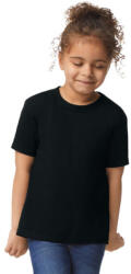 Gildan GIP5100 rövid ujjú pamut póló kisgyerekeknek - black szín (gip5100bl-2T) - olibo