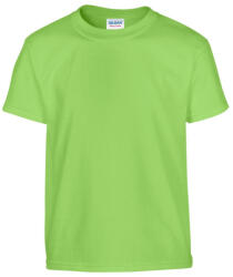Gildan GIB5000 rövid ujjú pamut gyerek póló - lime szín (giB5000li-xl) - olibo