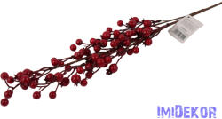  Piros bogyós ág 66 cm
