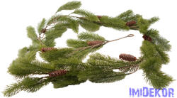  Fenyő girland tobozzal 200cm - Zöld