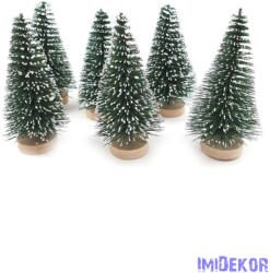 Talpas fenyőfa 8cm 6db/cs - Sötét Zöld