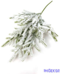  Apró levelű havas fenyőág 35 cm