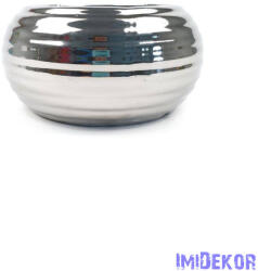  Lapos tál kaspó - Ezüst