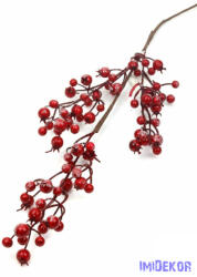  Piros bogyós téli ág 70cm