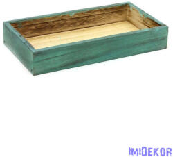Lapos fa láda 29, 5cm - Menta
