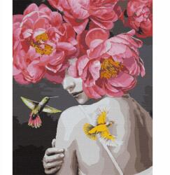  Számozott Festés Kerettel Festeni való képek Női Fantázia 40x50 cm (5905930249541)