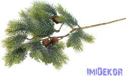  Fenyő ág tobozzal 53cm - Hamvas