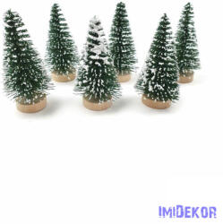 Talpas fenyőfa 6cm 6db/cs - Sötét Zöld