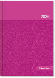  Period Intensive 2026 B6 heti beosztású pink lakk határidőnapló (P4114-4508)