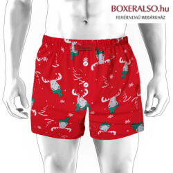  Akciós mintás boxeralsó - Hagyományos bőszárú fazon (méret: L)