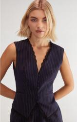 Nasty Gal XC22209 Nasty Gal Elegáns Csíkos Csipkés Mellény (43) Xs