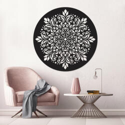 DUBLEZ Kerek fa 3D mandala - Afrodité | DUBLEZ