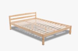 Revotica HU REVOTICA SKAGEN FENYŐ ÁGYKERET ÁGYRÁCCSAL, 140x200 cm