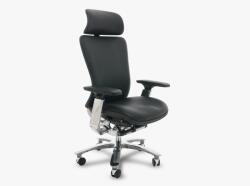 Revotica Revotica Titanium 901 Fekete Valódi Bőr Irodaszék