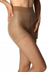 Mona Push-up harisnya nőknek, 40 Den, 4-es méret, visone (bézs) (5901282212172)