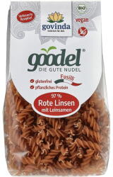 Govinda Fusilli din Linte Rosie fara Gluten Ecologice/Bio 250g
