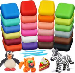  Levegőn Száraz Agyag 24 Színben, Modellező Agyag Gyerekeknek, Diy Formázó Varázsagyag (hbfrtyjktulyi)