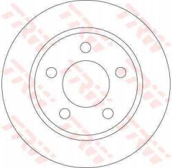 TRW Féktárcsa Hátsó Ford Focus 04-, C-max, Mazda 3 03-
