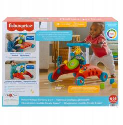 Mattel Fisher Price Tolókocsi Kis sofőr 2in1 HJP44 gyerek kormány autó (HJP44)