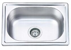 Kuchinox Süllyesztett acél mini mosogató 48x35 szifon (SKM010T)