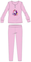  Unikornis téli pamut gyerek pizsama - interlock pizsama - világosrózsaszín - 122 (evi_UNI-INTPYJ-0154_vro_122)