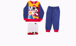 Mickey egér Flanel gyerek pizsama - Mickey egér - sötétkék - 122 (evi_MICK_137_ske_122)