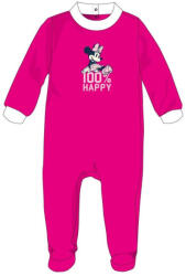 Minnie egér Disney Minnie egér baba velúr rugdalózó - pink - 3-6 hónapos babának (evi_MIN-VROMP-0068_pin_3-6)