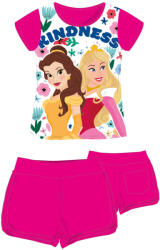 Hercegnők Disney Hercegnők pamut nyári együttes - póló-rövidnadrág szett - pink - 116 (evi_PRI0366_pin_116)