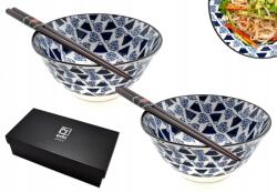 Red Samurai 2 db-os pálcikás tál szett Kazan Blue 400 ml Box (6050059)