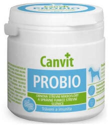 Canvit CANVIT Probio, supliment sistem digestiv & probiotice, imunitate câini CANVIT Probio, XS-S, supliment sistem digestiv & probiotice, imunitate câini, flacon, 100g