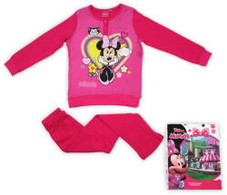 Minnie egér Téli pamut gyerek pizsama - Minnie egér - pink - 122 (evi_MIN_1944-2001_pin_122)