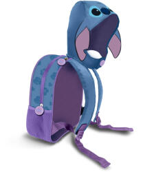  STITCH kapucnis hátizsák vízálló anyagból - 26cm X 31cm X 11cm (evi_06318)