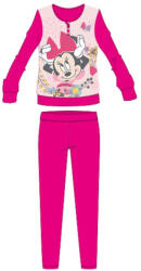 Minnie egér Disney Minnie egér téli pamut gyerek pizsama - interlock pizsama - virág mintával - pink - 110 (evi_MIN-INTPYJ-0017_pin_110)