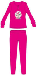 Minnie egér Disney Minnie egér téli pamut gyerek pizsama - interlock pizsama - pink - 128 (evi_MIN-INTPYJ-0151_pin_128)