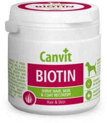 Canvit CANVIT Biotin, supliment piele & blană câini CANVIT Biotin, XS-S, supliment piele & blană câini, flacon, 100g