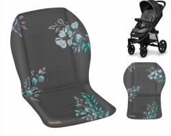 Lionelo Ülésbetét, kétoldalas, hidrofób, puha babakocsi betét (LO-SEATLINER GOLDEN MOMENTS GREY)