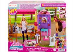 Barbie lóistálló szett+baba JDN43 /1 (JDN43)