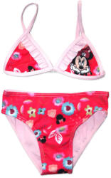  Disney Minnie egér kétrészes fürdőruha kislányoknak - virág mintával - világosrózsaszín - 110 (evi_MIN-2022-0223_vro_110)