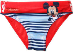 Mickey egér Baba fürdő alsó kisfiúknak - Mickey egér - csíkos - piros - 86 (evi_MIC-2022-0156_pir_86)